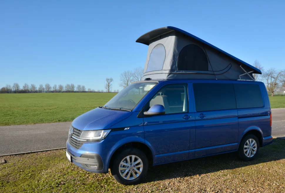 The Out and About Campers rising roof campervan