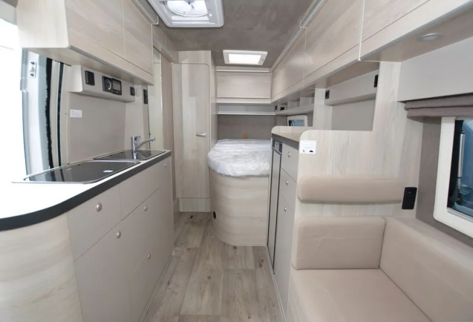 Globe-Traveller Explorer 2X high-top campervan interior