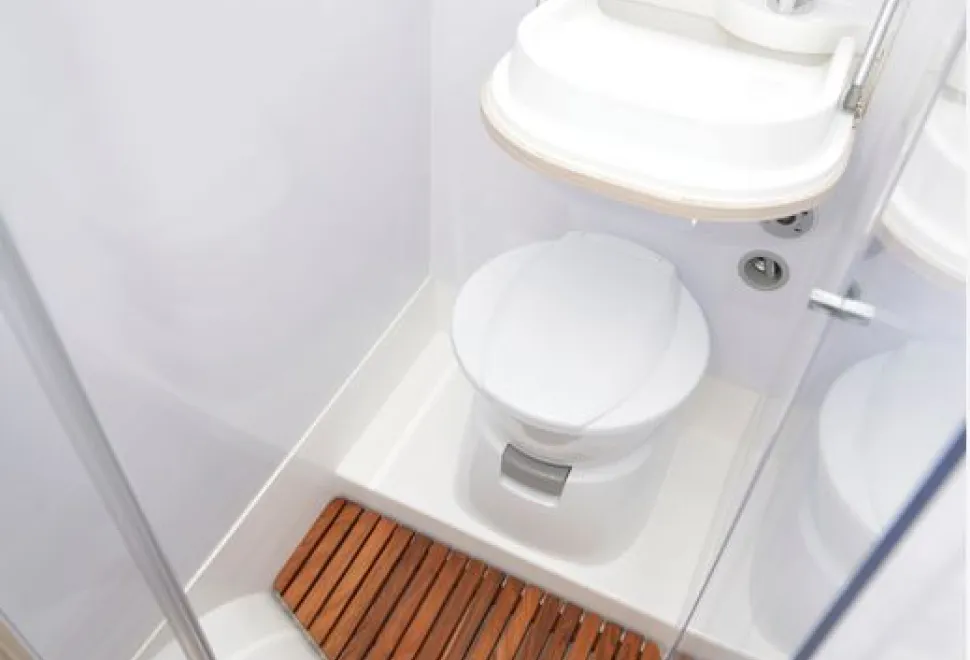 Coachman Affinity One high-top campervan washroom
