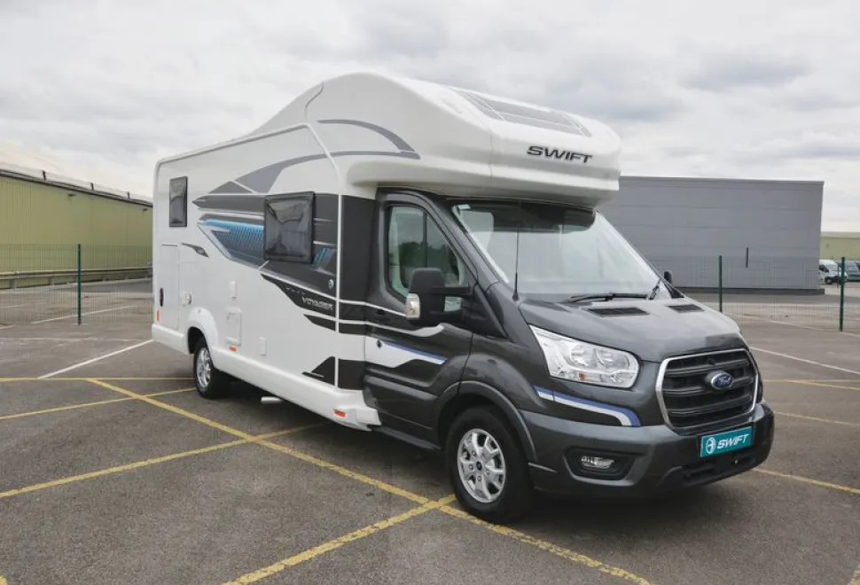 The Swift Voyager 485 overcab motorhome