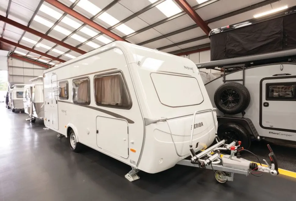 The Eriba Nova Light caravan (courtesy of Richard Chapman)