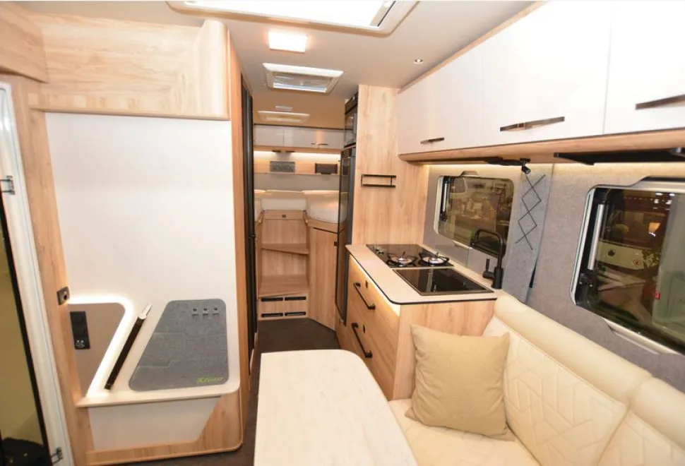 Eura Mobil Xtura 686 EF low-profile motorhome interior