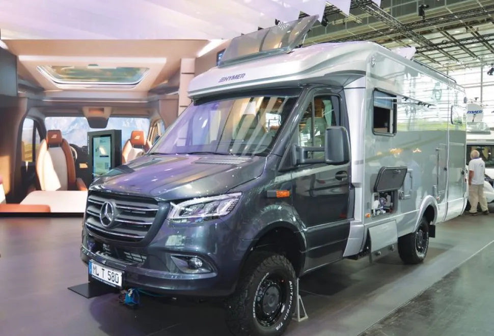 The Hymer ML-T 580 4x4 motorhome