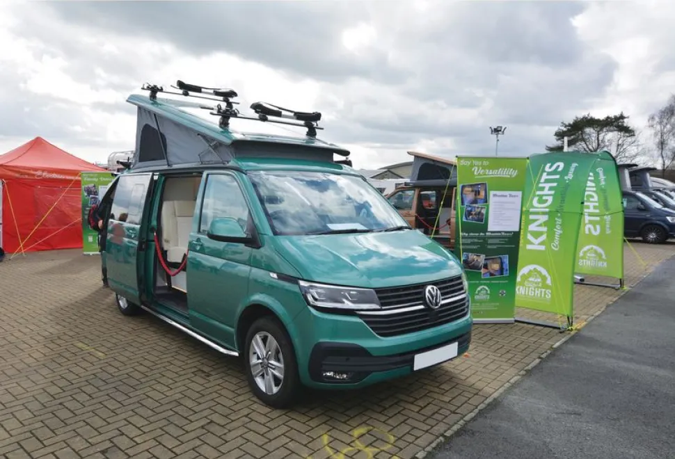 Knights Custom Mountain Tourer rising roof campervan