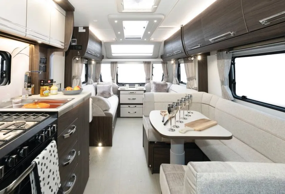 Buccaneer Aruba caravan interior (photo courtesy of Richard Chapman