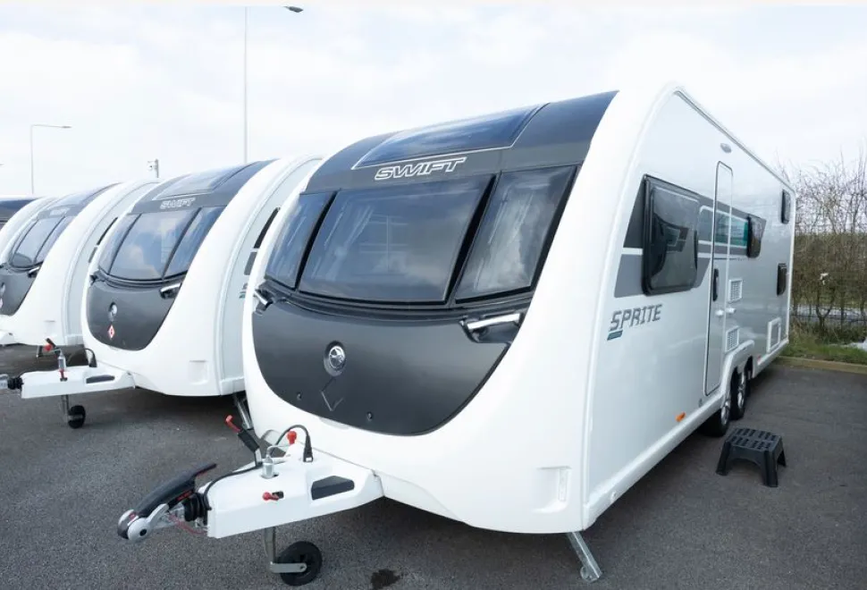 Sprite Grande Quattro DB caravan (photo courtesy of Richard Chapman)