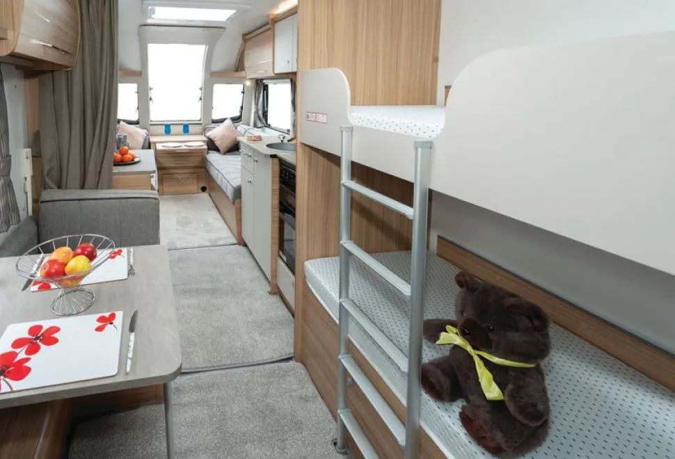 Bailey Phoenix GT75 762 caravan interior (photo courtesy of John Chapman)