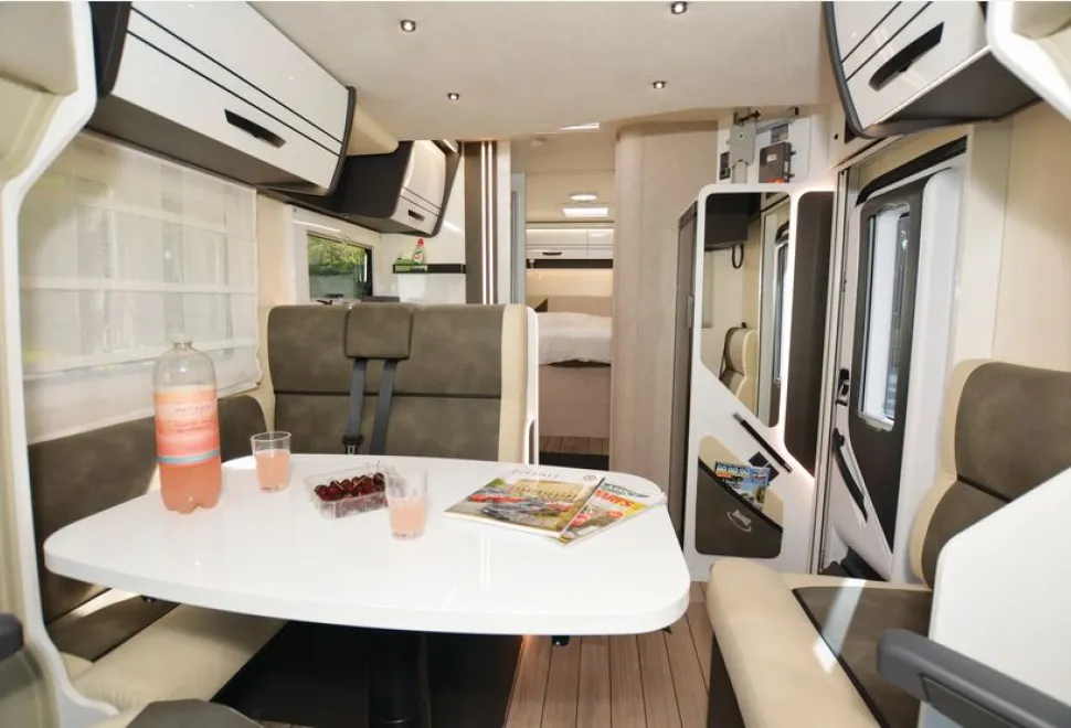 McLouis Fusion 379 low-profile motorhome interior