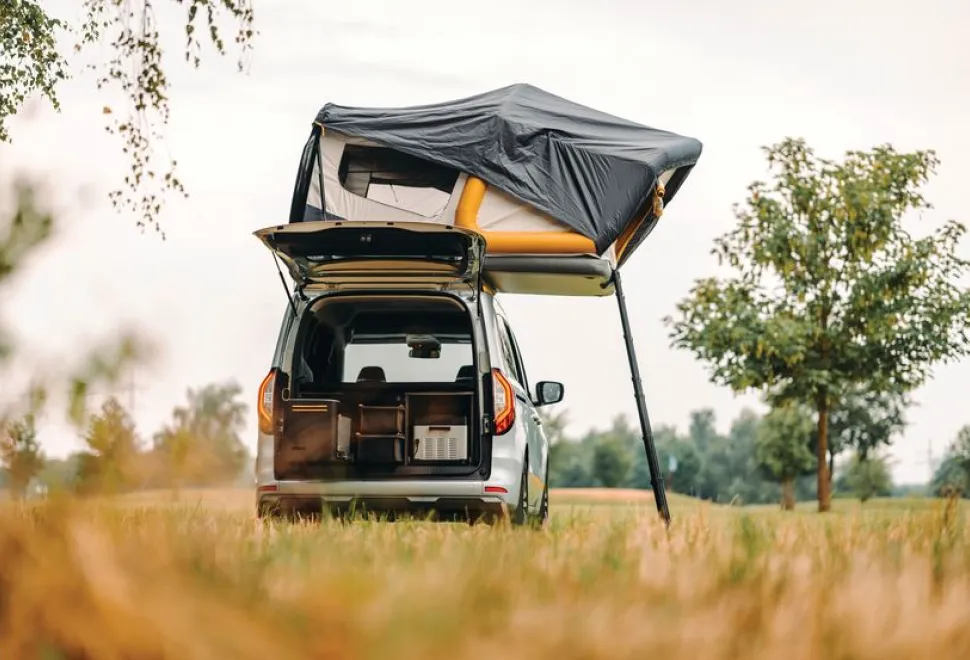 Burstner Habiton concept vehicle set-up (photos courtesy of Burstner)