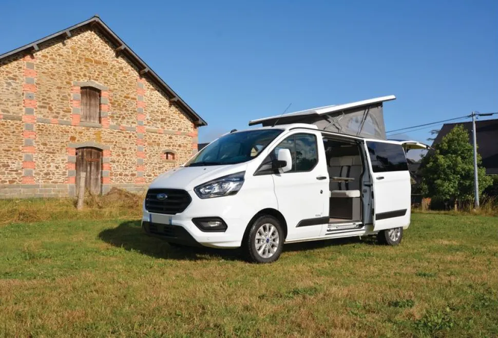 The Westfalia Kelsey rising roof campervan