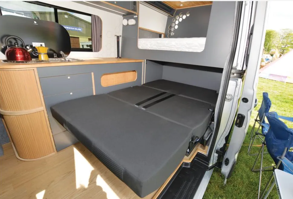 The Dormobile Ohana high-top campervan bed