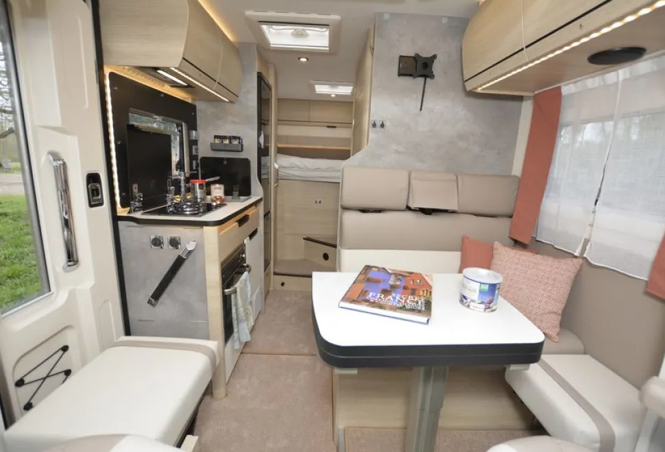 Rapido C03 low-profile motorhome interior