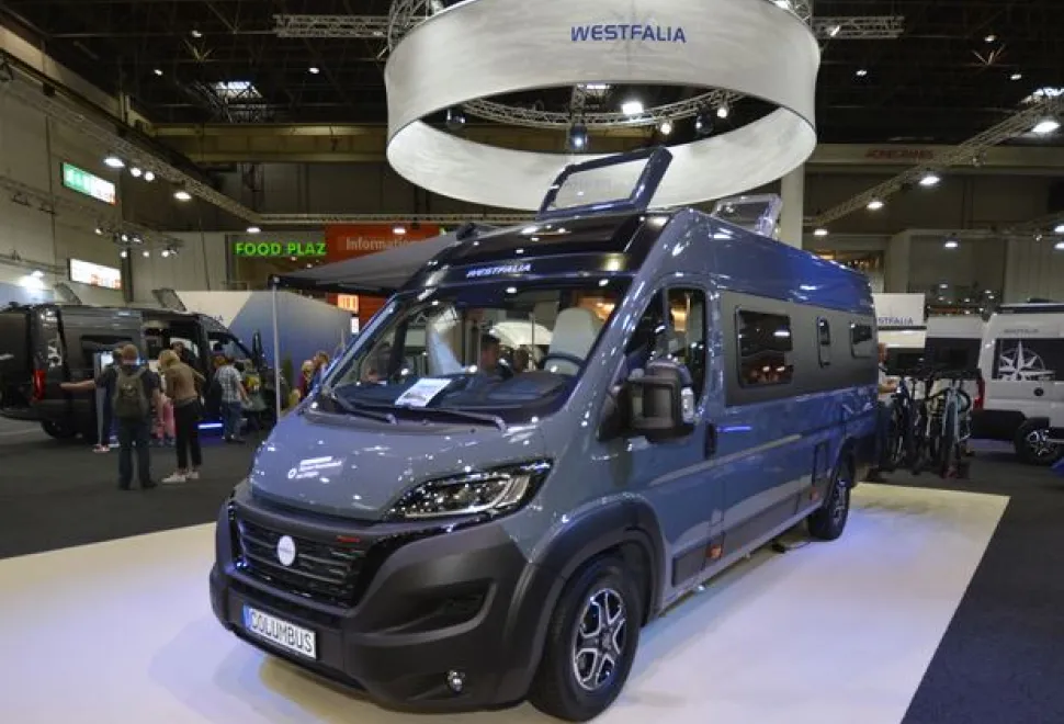 Westfalia Columbus 640 E high-top campervan