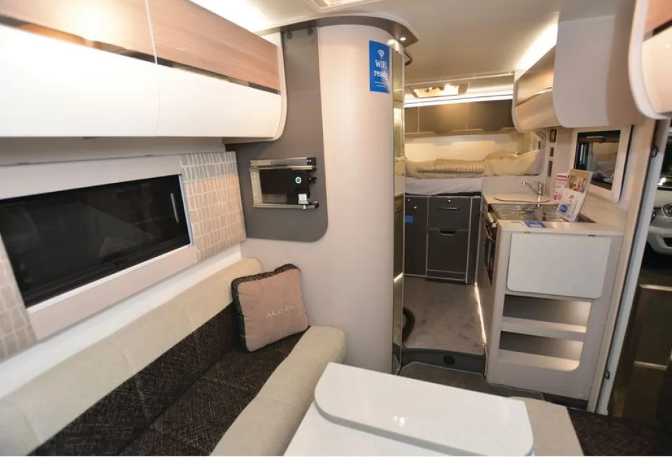 Bailey Alora 69-4S low-profile motorhome interior