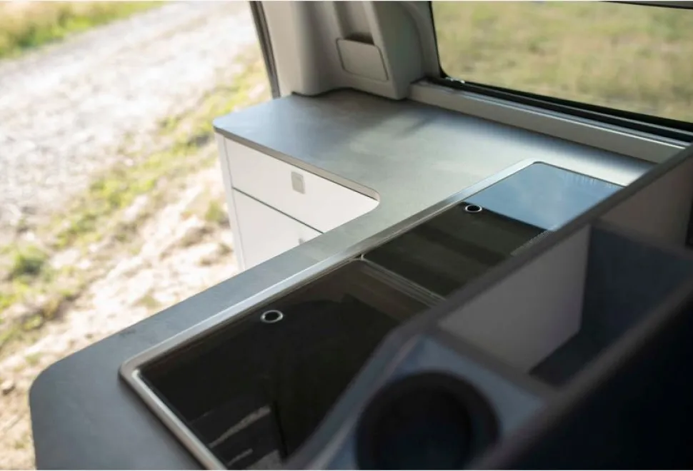 The Ford Nugget campervan rear (photo courtesy of Ford)