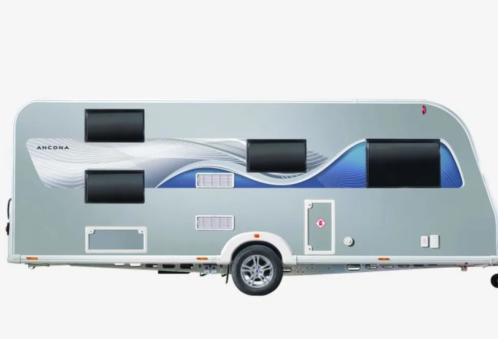 Bailey Pegasus Grande GT75 Ancona caravan (photo courtesy of Bailey)