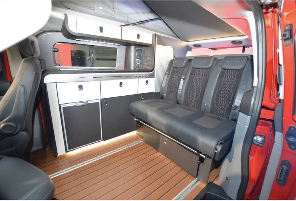 Swift Monza pop-top campervan interior