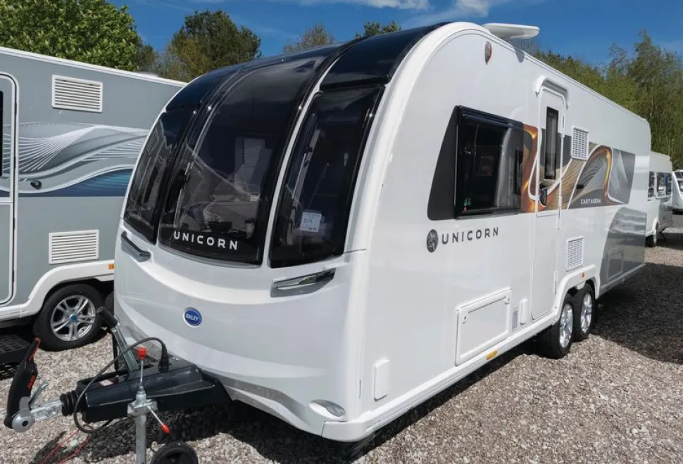 Bailey Unicorn Cartagena caravan (photo courtesy of Richard Chapman)