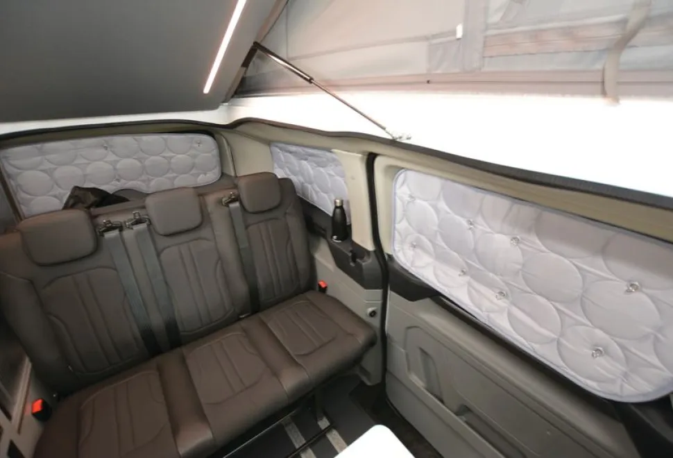 Panama P12 rising roof campervan interior 2