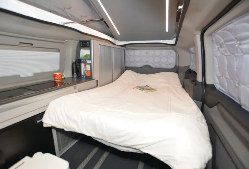 Panama P12 rising roof campervan bed