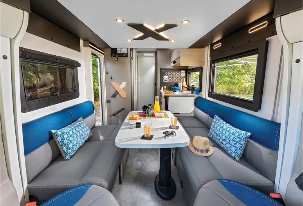Chausson X550 low-profile motorhome interior (photo courtesy of Chausson)