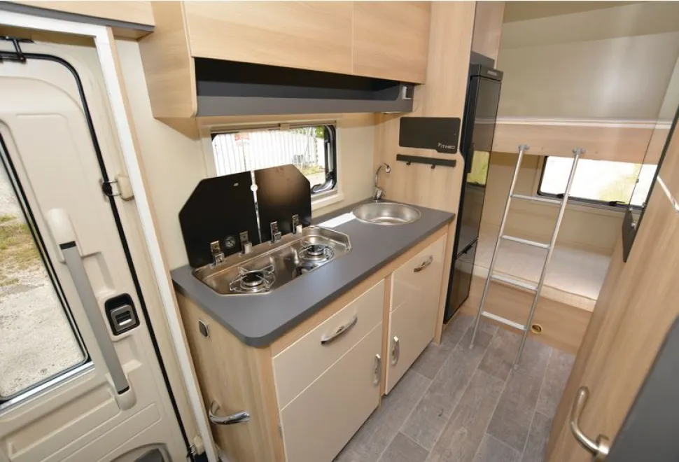 The Itineo Cozi PS700 low-profile motorhome interior