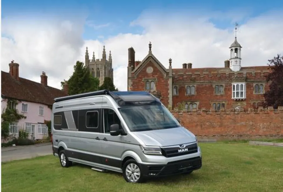 The Adria Twin Max high-top campervan