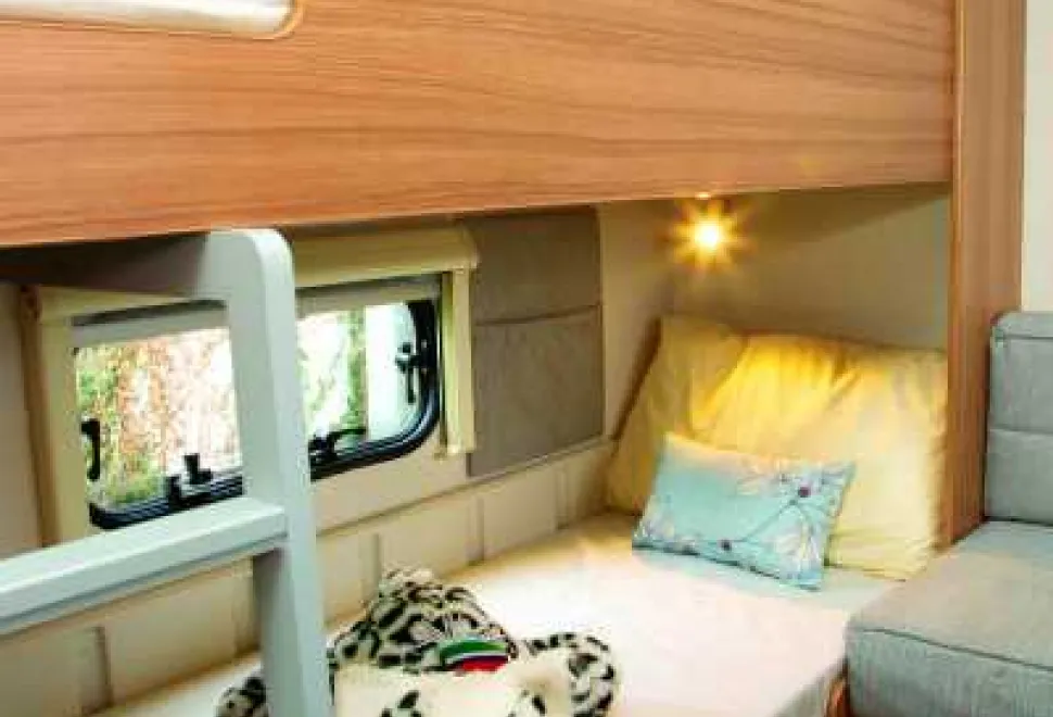 Two-cosy-bunks,-each-with-its-own-very-bright-light-on-a-flexible-stalk-43369
