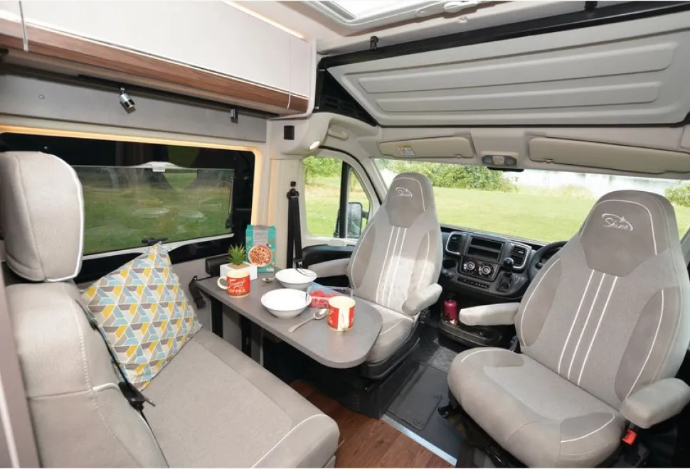Globecar Summit Shine high-top campervan cab