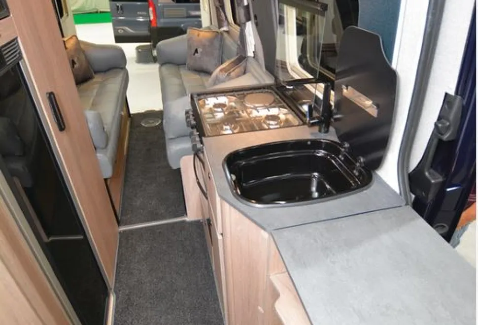 The Auto-Sleeper M-Star high-top campervan interior