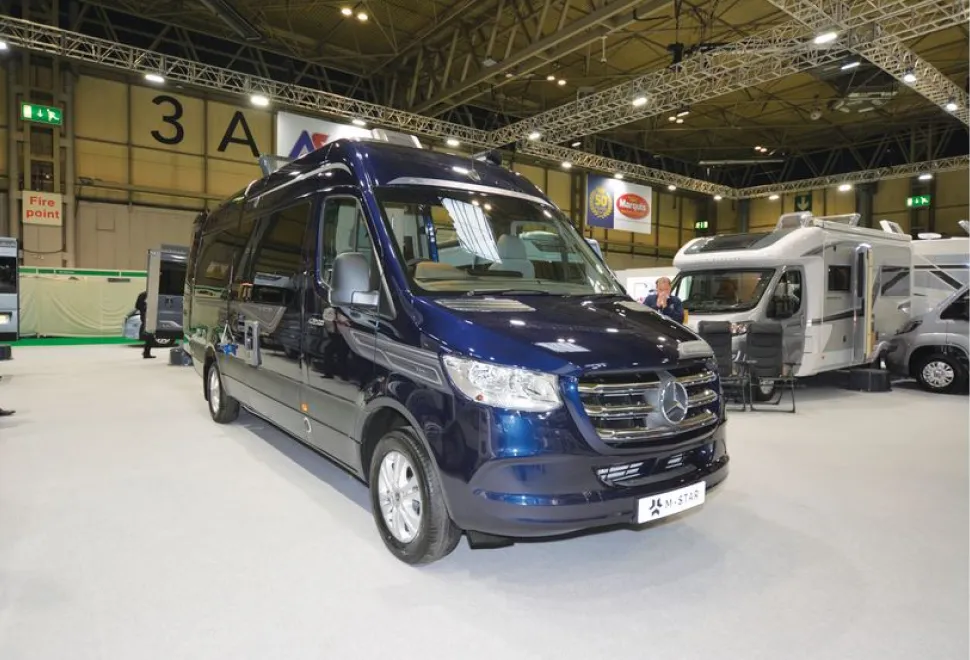 The Auto-Sleeper M-Star high-top campervan