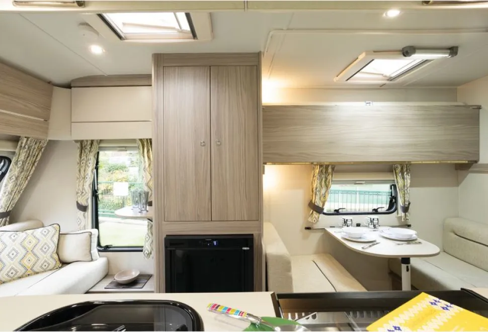 The Xplore 304 caravan interior (photo courtesy of Richard Chapman)