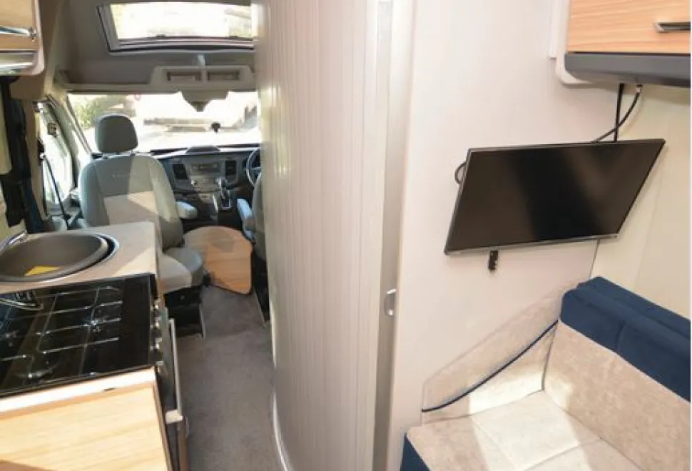 The Bailey Endeavour B62 campervan interior