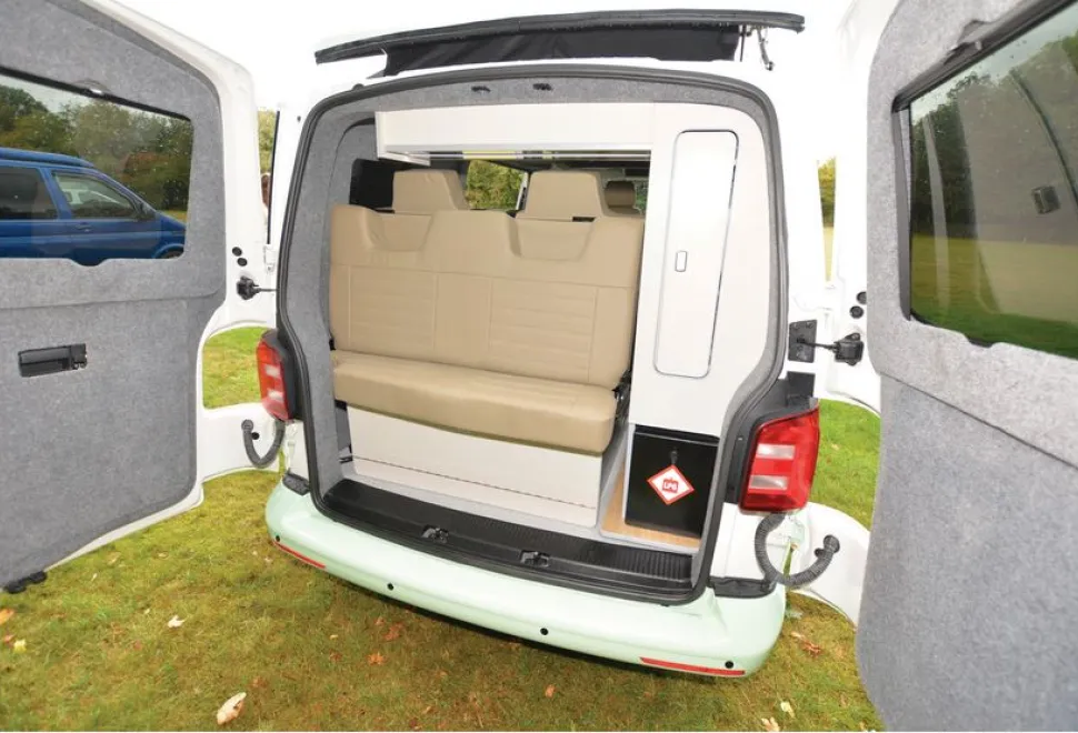 Spartan Campers Adventurer rising roof campervan rear