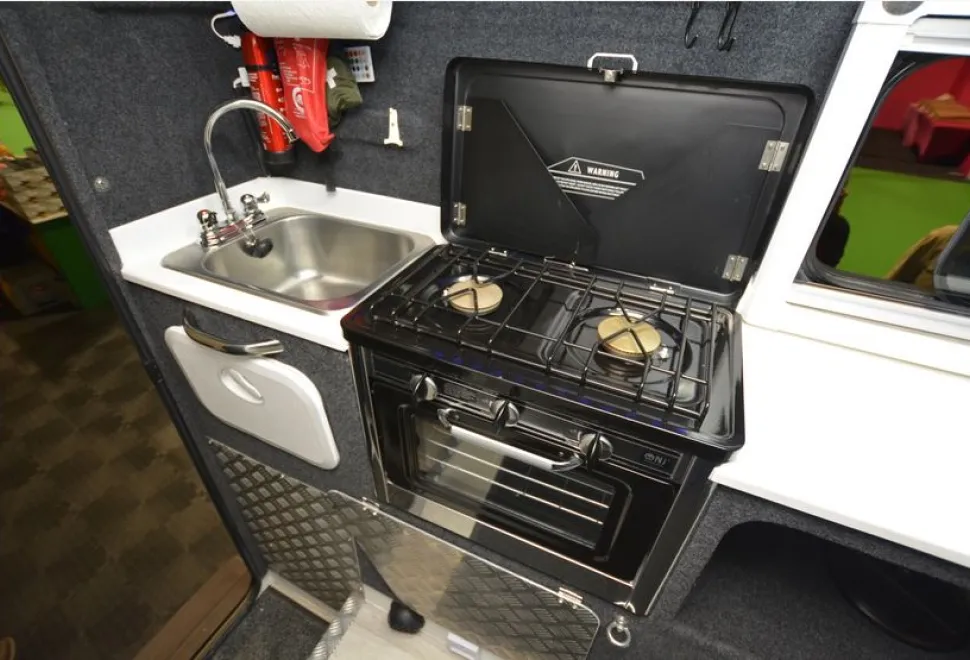 Renegade Campers Demountable kitchen