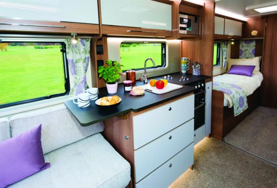 Three-deep-drawers-and-a-slim-cabinet-aft-of-the-oven-amply-take-care-of-kitchen-storage-89433