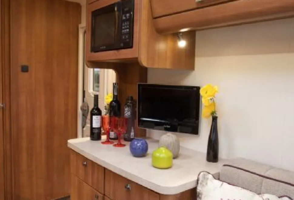 rhp_The large dresser creates extra kitchen storage opportunity
