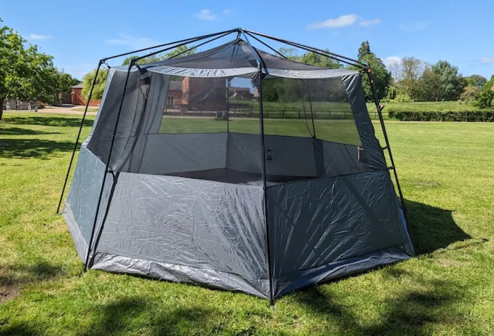 Coleman Octagon 8 Grey with optional front extension 2023 tent