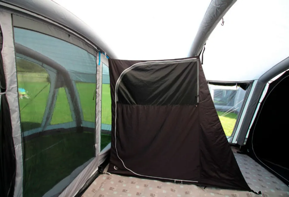 The extra bedroom in the Berghaus Telstar 8 tent