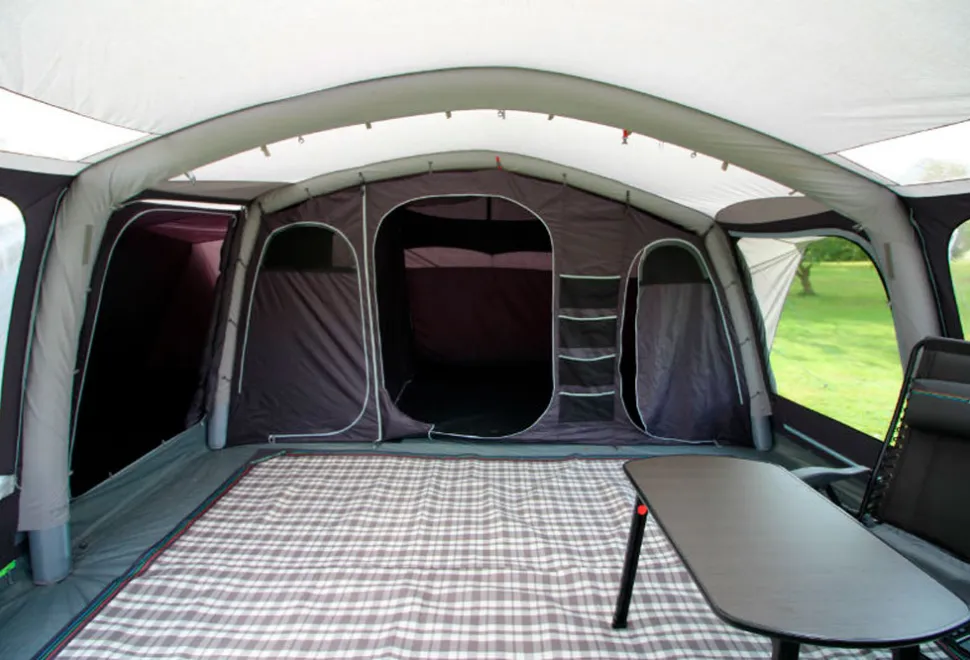 The interior of the Outdoor Revolution Kalahari tent