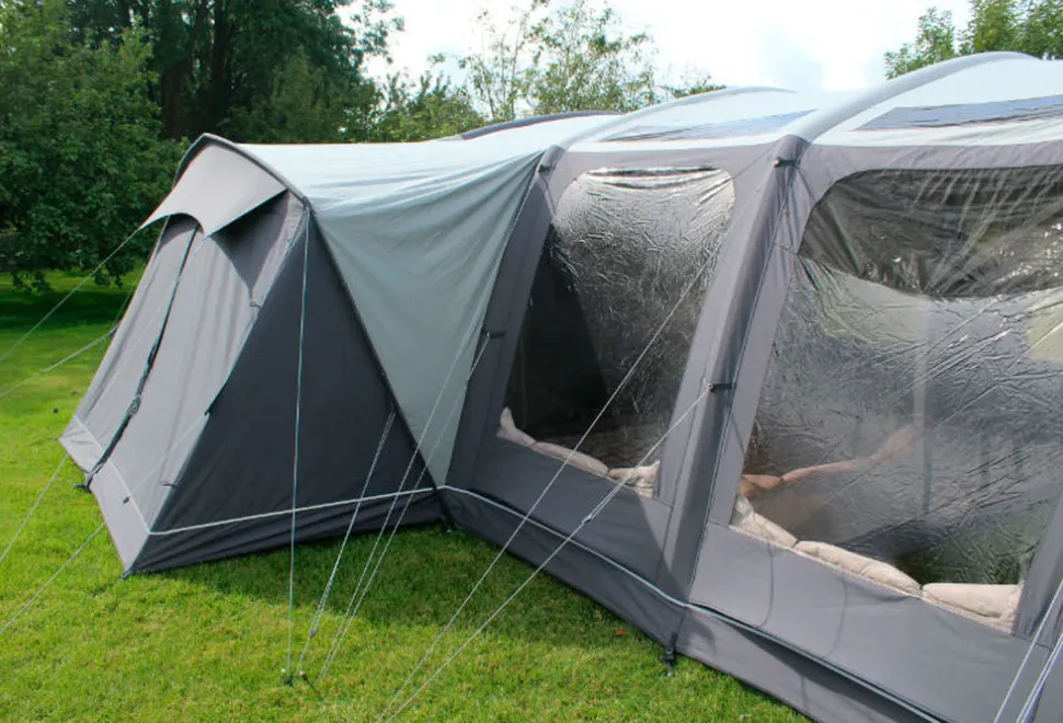 The side annexe in the Outdoor Revolution Kalahari tent