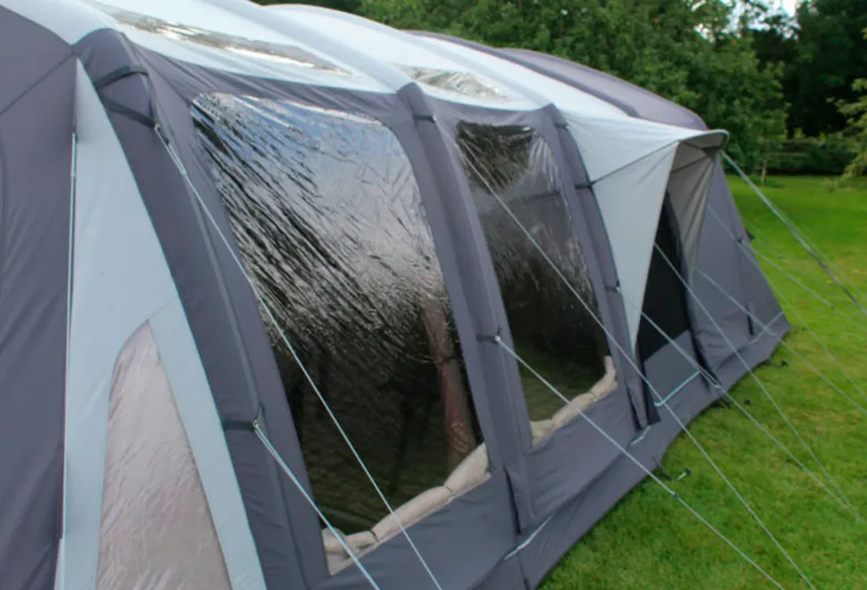 Tinted windows in the Outdoor Revolution Kalahari tent