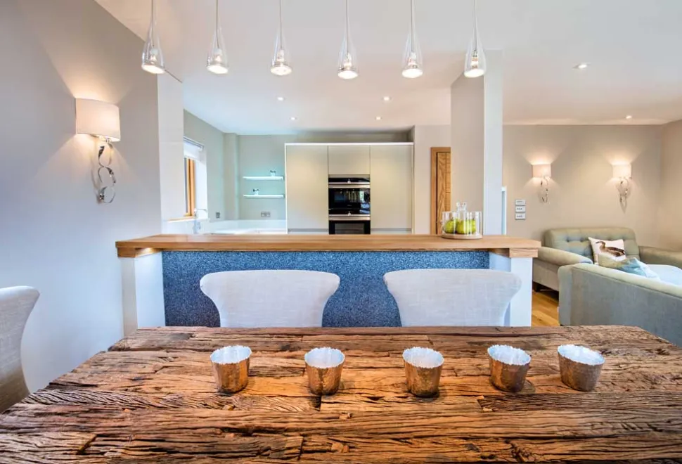 The kitchen diner