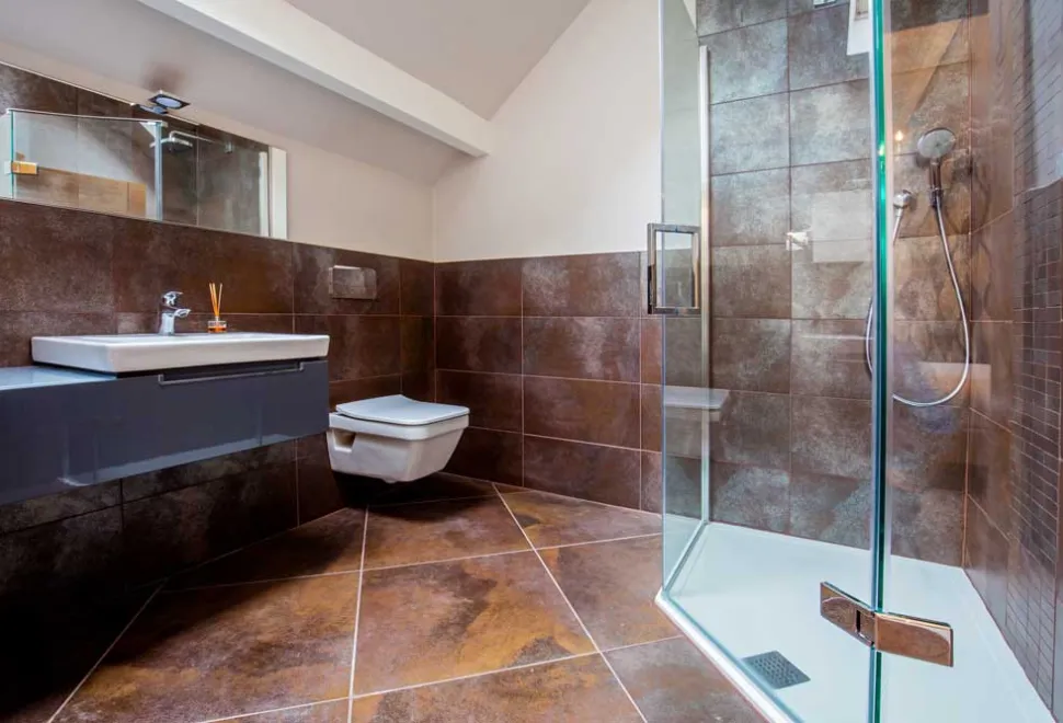 The bathroom