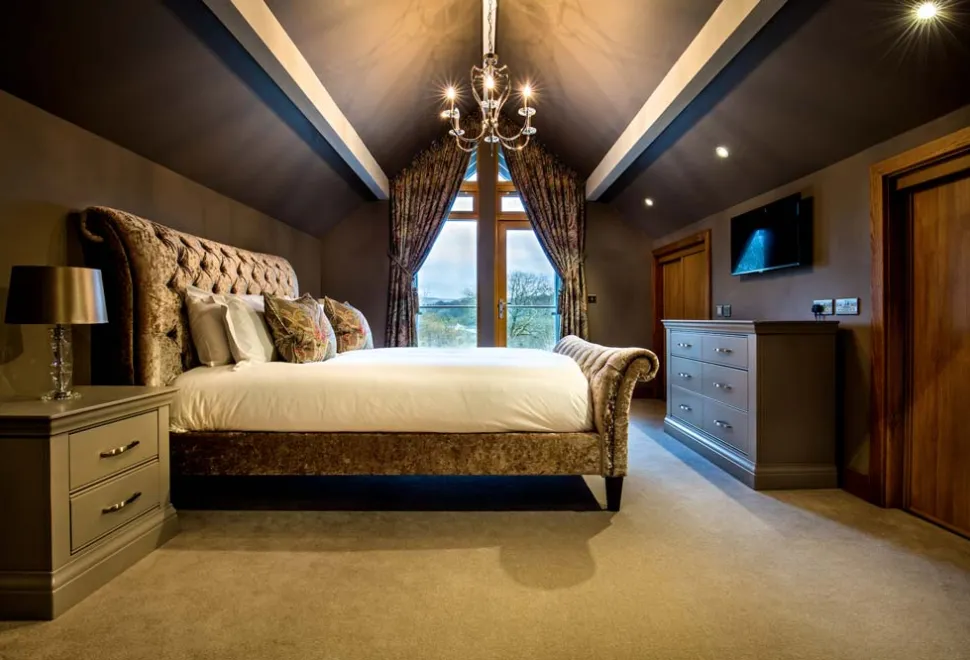 The sumptuous bedrooms