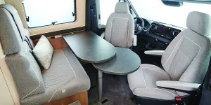 2025 Malibu Genius campervan lounge