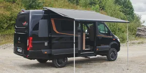 2025 Malibu Genius Performance 4x4 campervan with awning