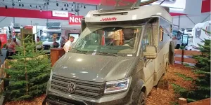 Dethleffs Globebus Performance 4x4 low-profile motorhome