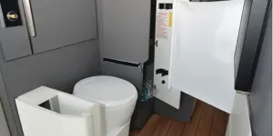Dreamer Cap Land rising roof campervan toilet