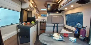2025 Malibu Genius Performance 4x4 campervan interior